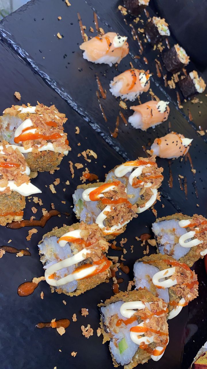 Crispy sushi (poisson blanc)