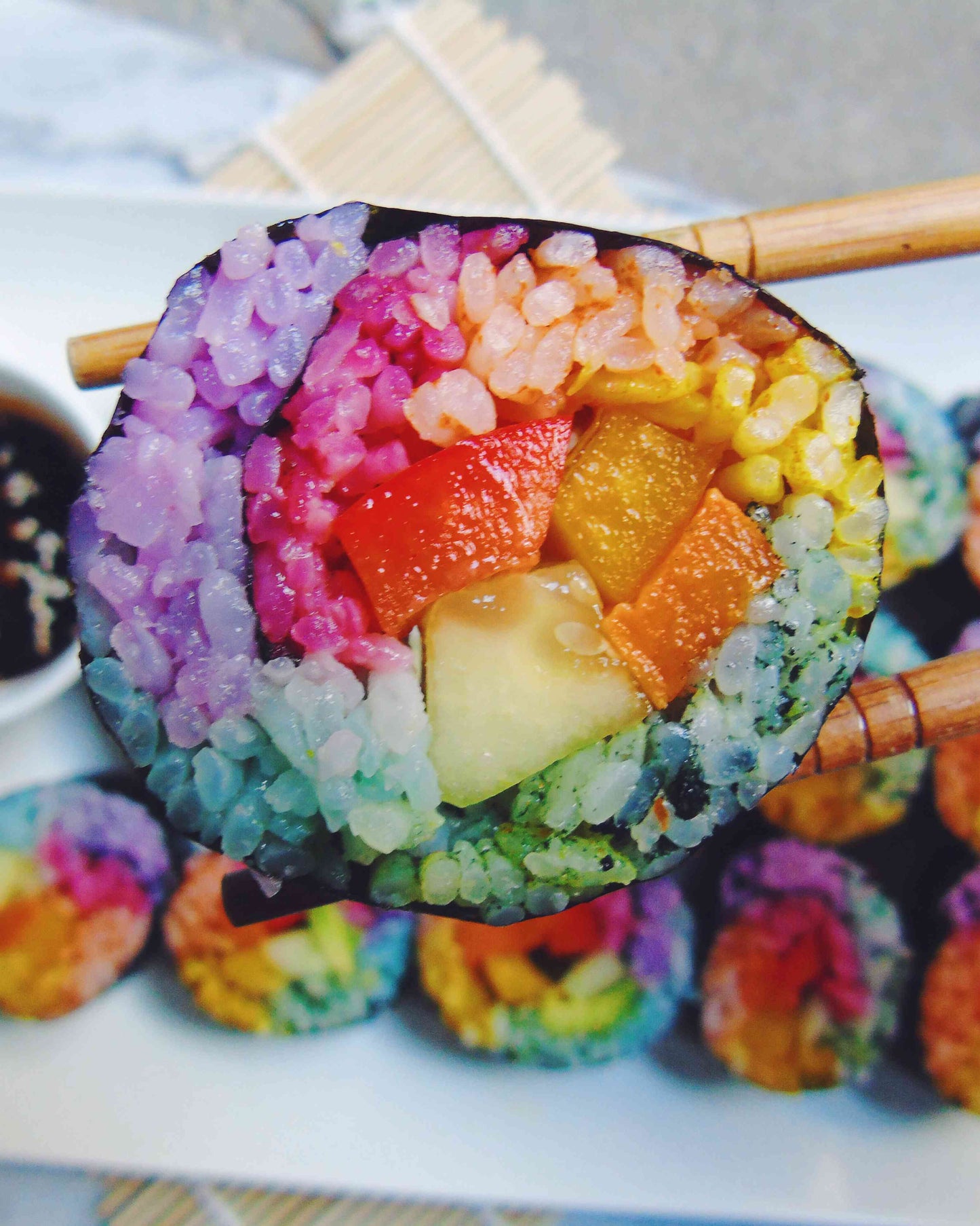 Color rimbo sushi