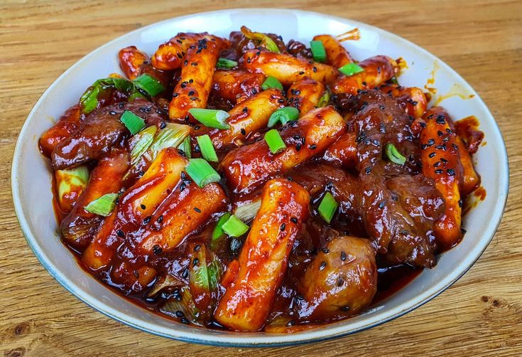 Teokbokki viande